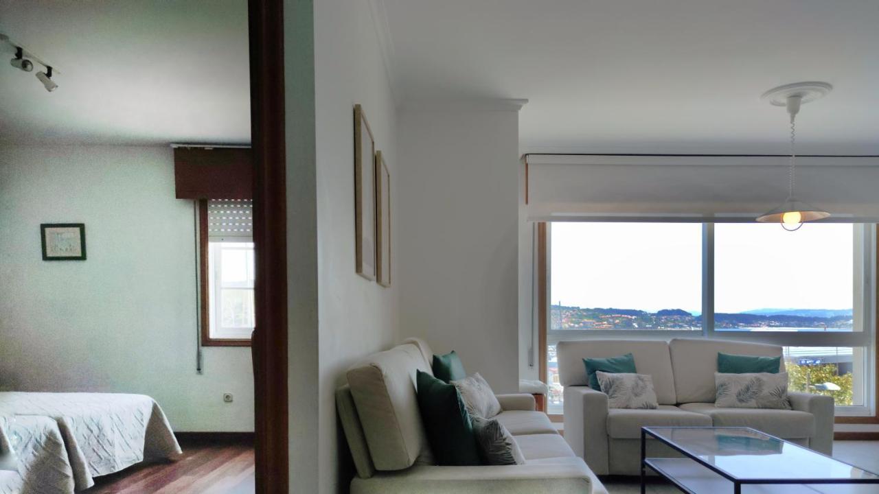 Desconectaengalicia El Pescador, Vistas Al Puerto, 200M Playa Apartment Portonovo Ngoại thất bức ảnh